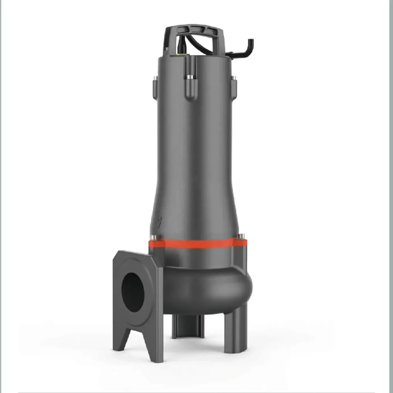 Abwasser-Tauchpumpe mit halboffenem Laufrad